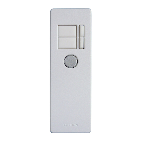 Lutron MIR-ITFS Instrucciones De Uso