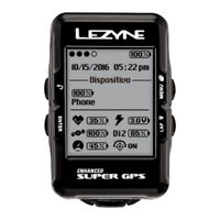 Lezyne SUPER GPS Manual De Instrucciones