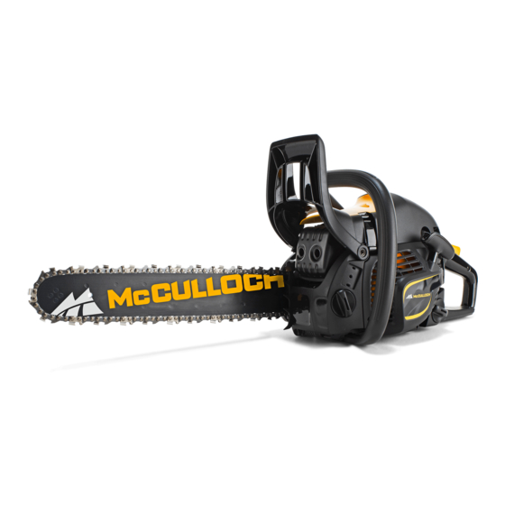 McCulloch CS410 Elite Manual Del Usuario