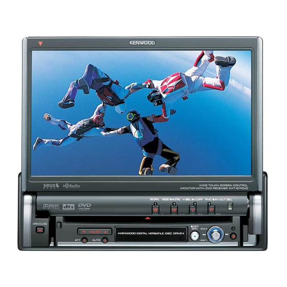 Kenwood KVT-617DVD Manual De Instalación