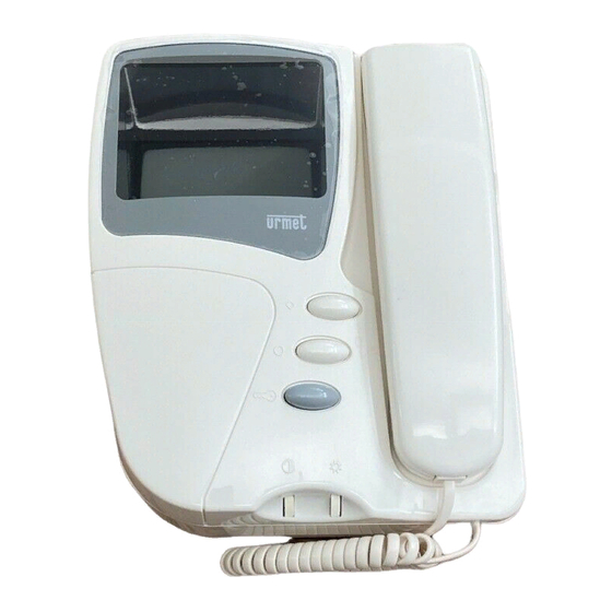 urmet domus sentry 1704/10 Manual De Instrucciones