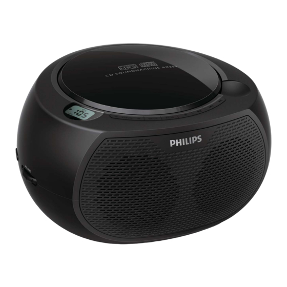 Philips AZ380/55 Guía De Configuración Rápida