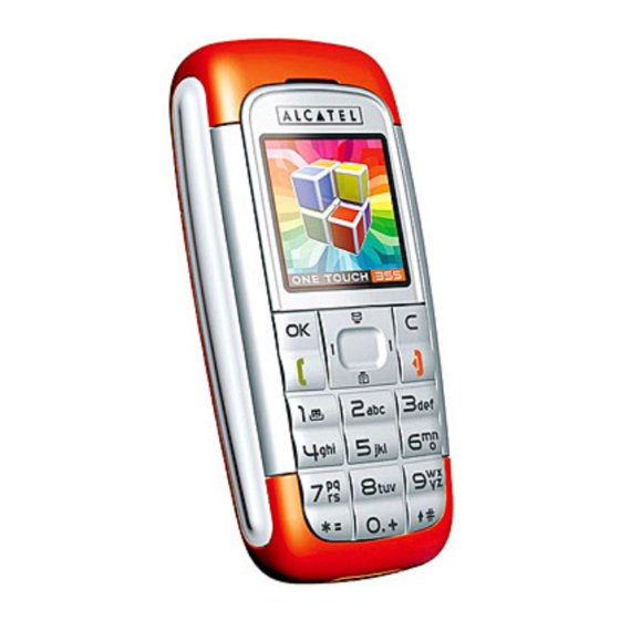Alcatel ONE TOUCH 355 Manual Del Usuario