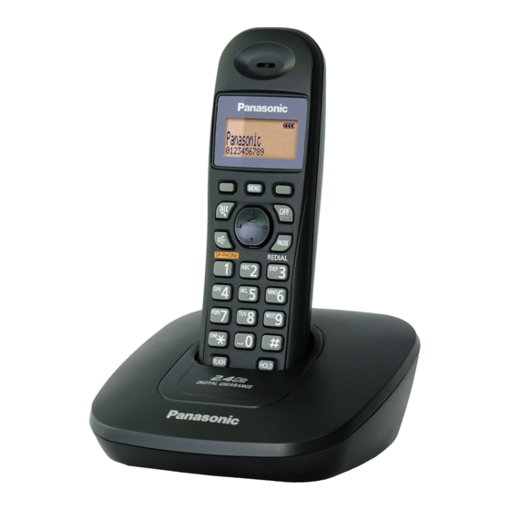 Panasonic KX-TG3610LA Manuales