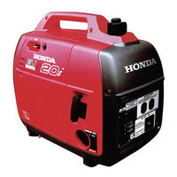 Honda EU20i Manual De Preparación