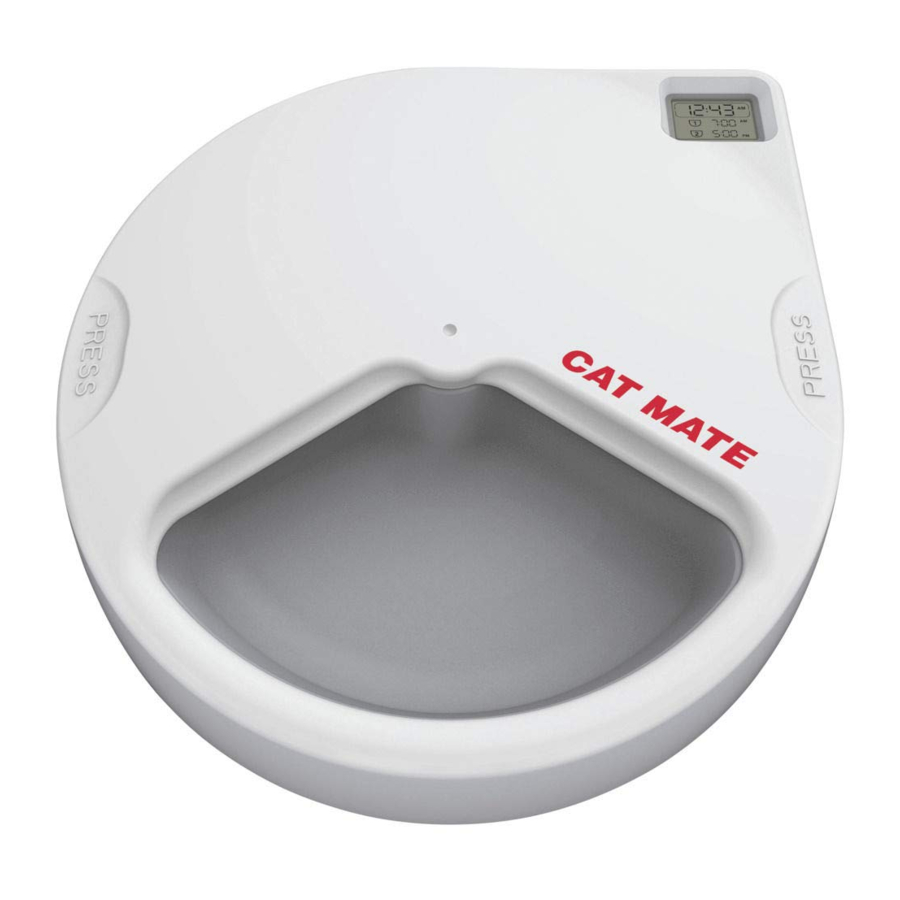 Pet Mate CAT MATE C300 Instrucciones