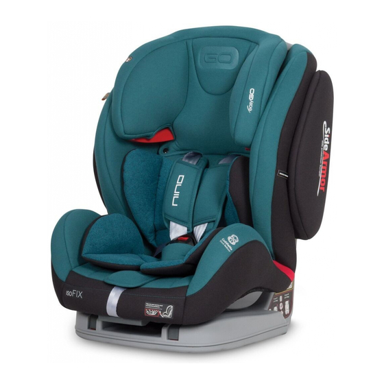 easyGO nino isoFIX Manuales