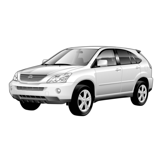 Lexus RX 400h 2006 Guia De Respuesta Ante Emergencias