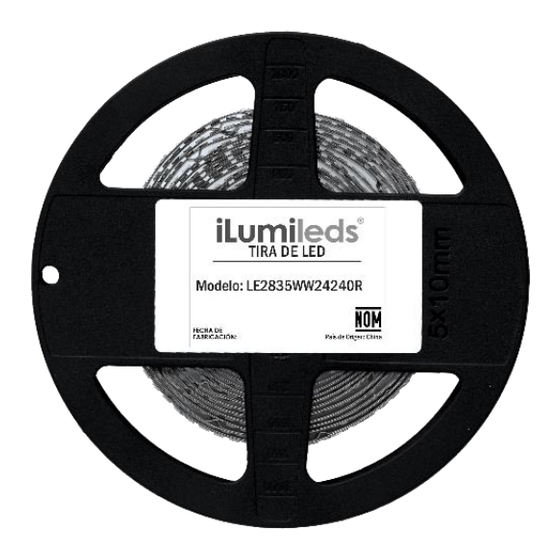 iLumileds LE28352224240R Manual De Instrucciones Y Especificaciones