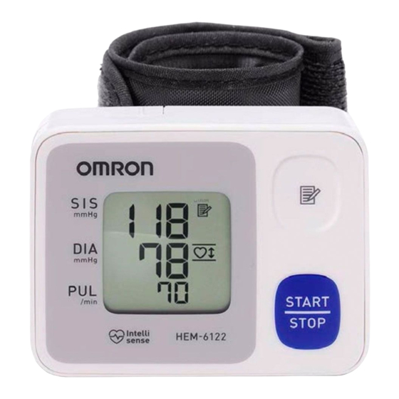 Omron HEM-6122 Manual De Instrucciones