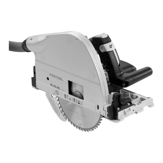 Festool TS 75 EQ Manual De Instrucciones Original