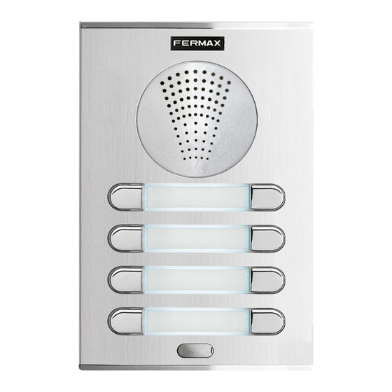 Fermax Cityline Manual De Instrucciones