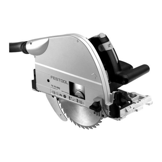 Festool TS 75 EQ Manual De Instrucciones Original