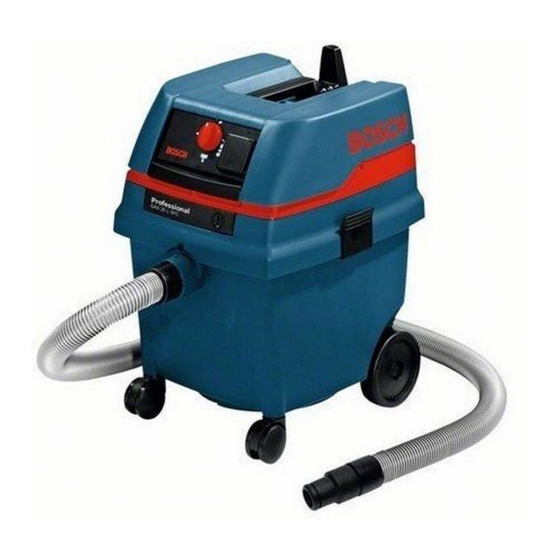 Bosch GAS 25 Instrucciones De Servicio