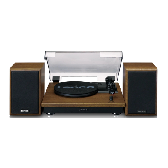 Lenco LS-100WD Manual De Instrucciones