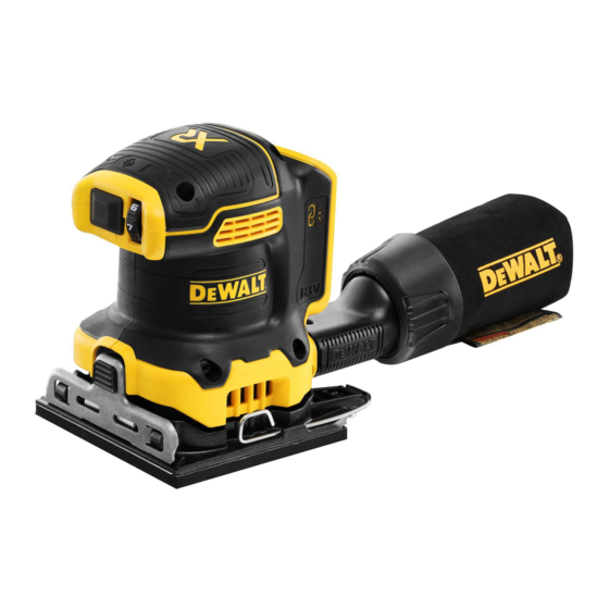 DeWalt DCW200 Manual De Instrucciones