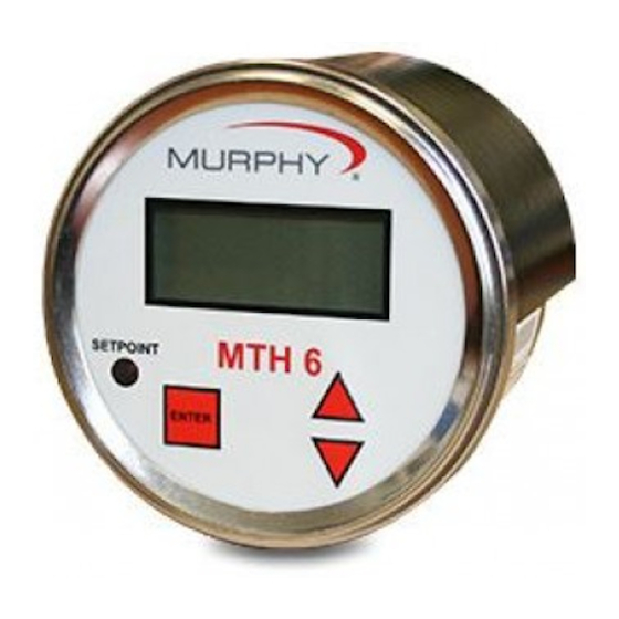 Murphy MTH6 Instrucciones De Instalación Y  Operación