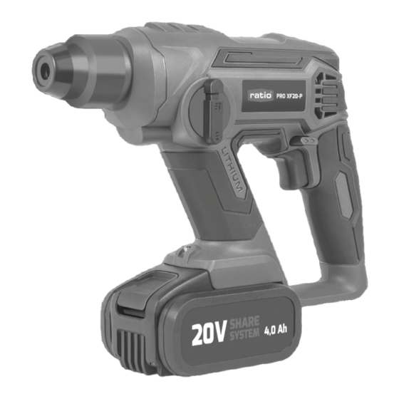 Ratio PRO XF20-P Manual De Instrucciones