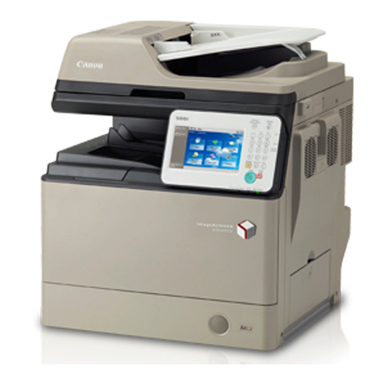 Canon imageRUNNER ADVANCE 500i Guía De Inicio