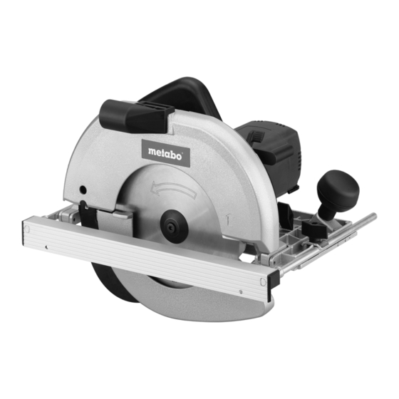 Metabo KS 85 Instrucciones De Manejo