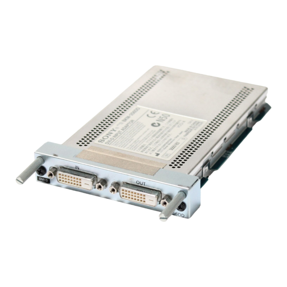 Sony BKM-256DD Manual De Instrucciones