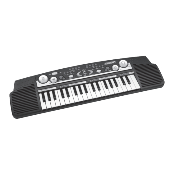 Bontempi 12 3750 Libro De Instrucciones
