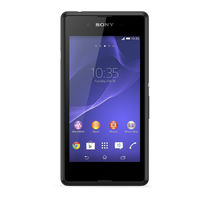 Sony Xperia E3 Dual Guía De Usuario