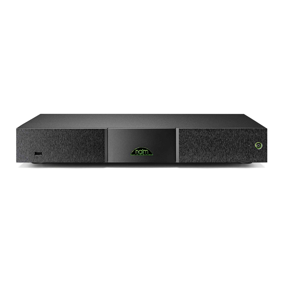 NAIM ND5 XS 2 Guia De Inicio Rapido