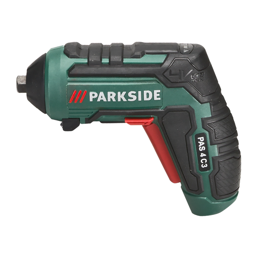 Parkside PAS 4 C4 Manuales