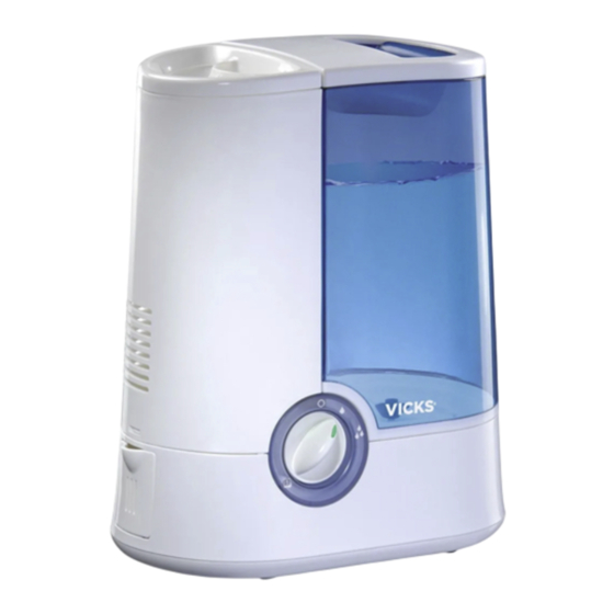 Vicks WarmMist V750 Serie Manual De Uso Y Cuidado