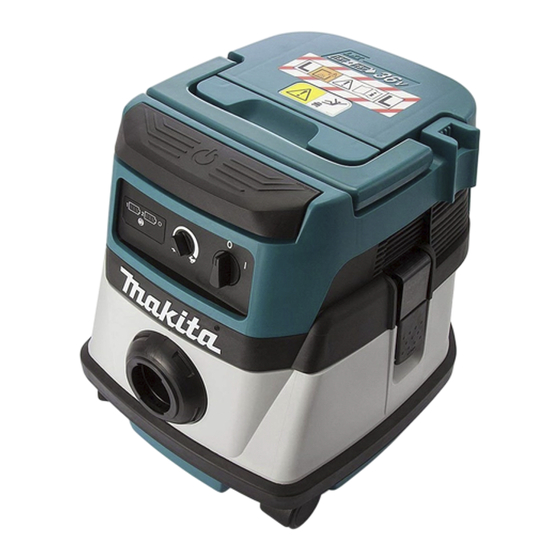 Makita DVC860L Manual De Instrucciones