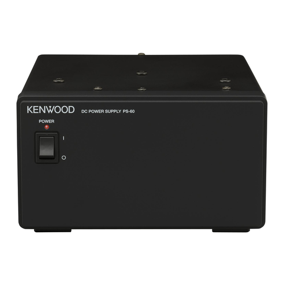 Kenwood PS-60 Manual De Instrucciones