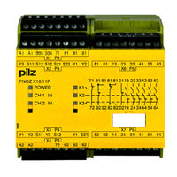 Pilz PNOZ X10.11P Instrucciones De Uso
