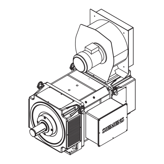 Siemens SIMOTICS DC 1GG7 Instrucciones De Servicio/Instrucciones De Montaje