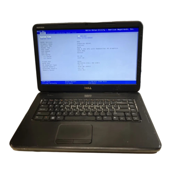 Dell Inspiron M5040 Manual Del Propietário