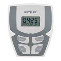 Kettler ST 7845-76 Instrucciones De Entrenamiento Y Operación