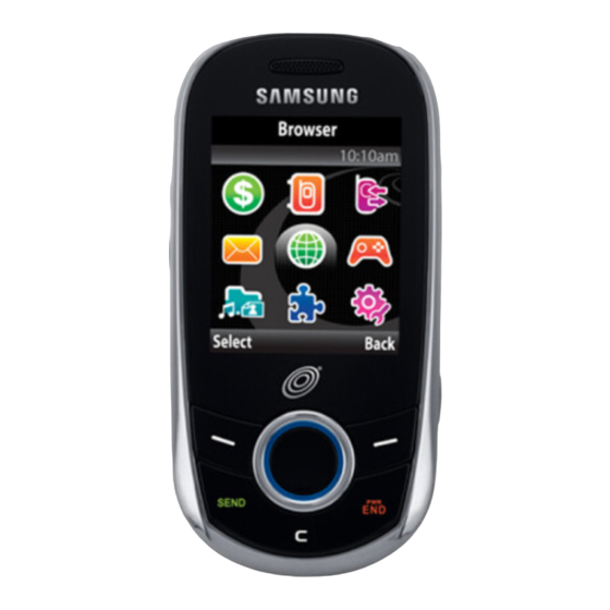 Samsung SGH-T330G Manual Del Usuario