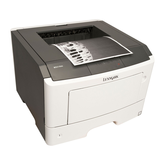 Lexmark MS310 Serie Guia Del Usuario