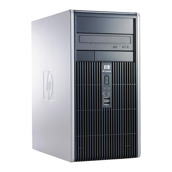 HP Compaq dc5750 microtorre Guía De Referencia Del Hardware