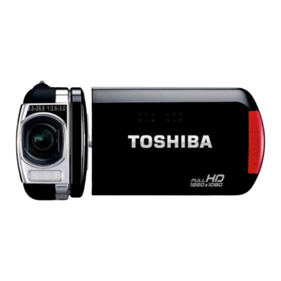 Toshiba Camileo SX900 Manual Del Usuario
