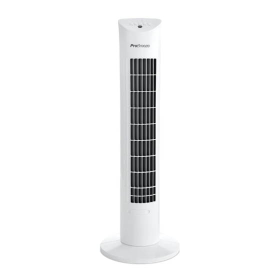ProBreeze PB-F03 Manual De Instrucciones