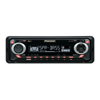 Pioneer DEH-X1810UB Manual De Instrucciones