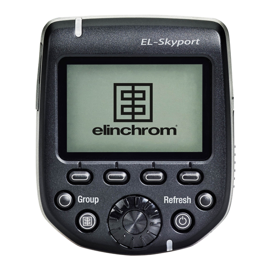 Elinchrom EL-Skyport Manual De Funcionamiento