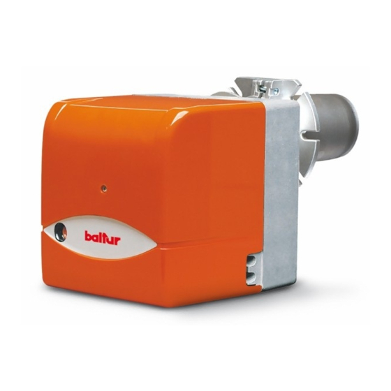 baltur BTL 0 Manual De Instrucciones Para La Instalación, El Uso Y El Mantenimiento