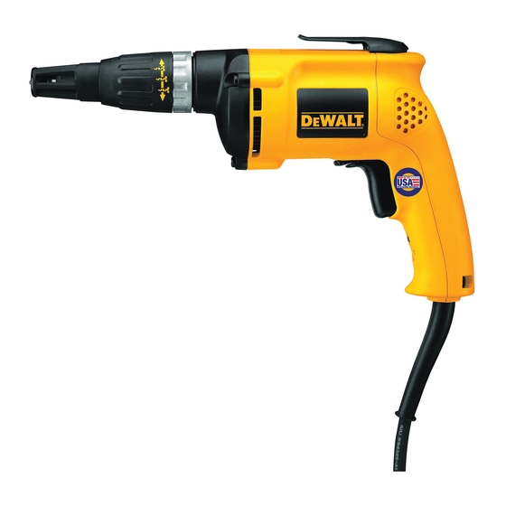 DeWalt DW252 Manual De Instrucciones