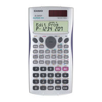 Casio fx-3650P II Guia Del Usuario
