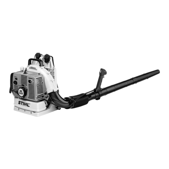 Stihl BR 420 Manual De Instrucciones