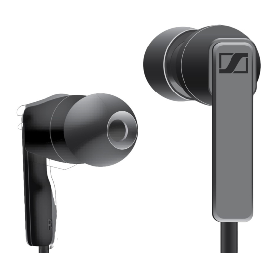 Sennheiser CX 5.00G Guida Rapida