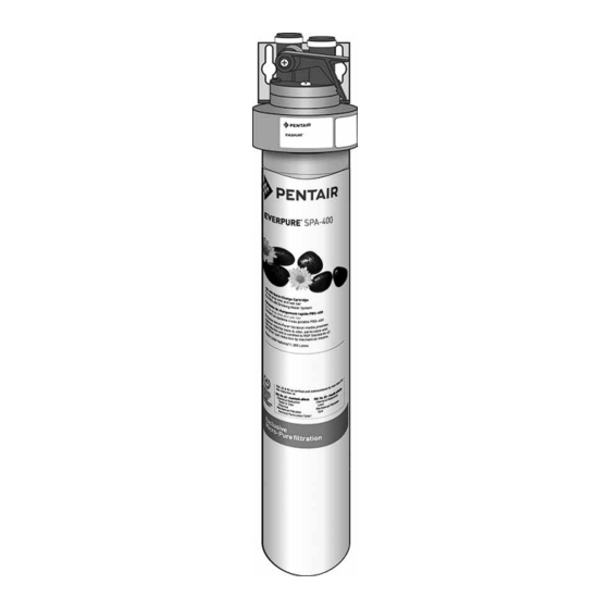 Pentair EVERPURE SPA-400 Manual Del Usuario