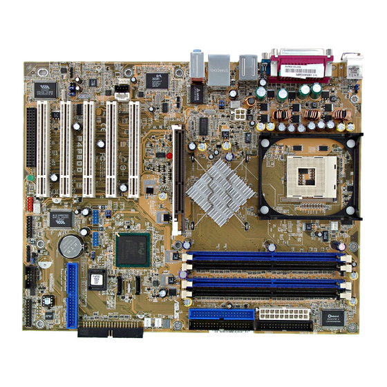 Asus P4P800 Deluxe Manuales